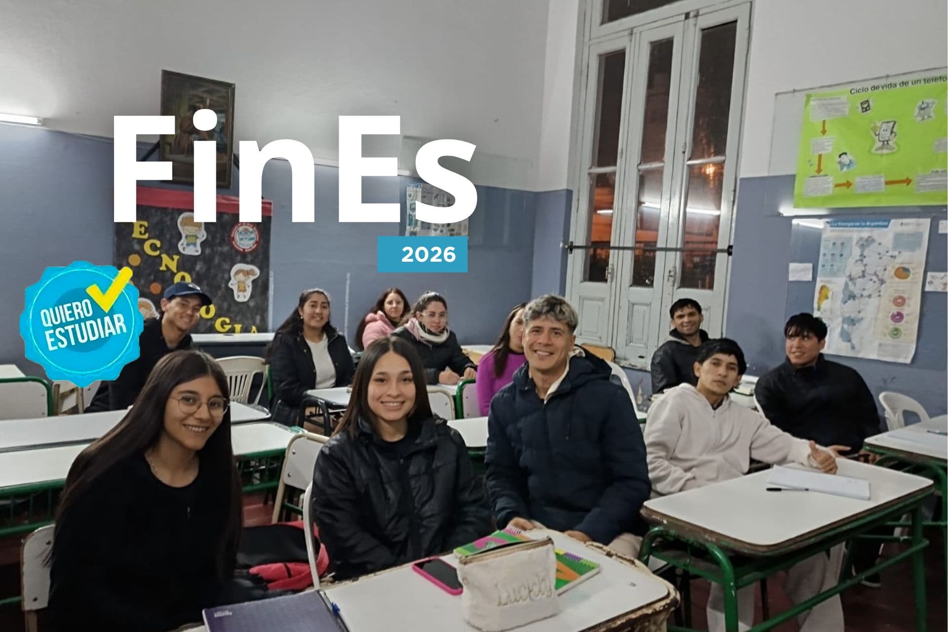 Se encuentra abierta la preinscripción al Plan Fines 2026 en Entre Ríos - imagen del Gobierno de Entre Rios