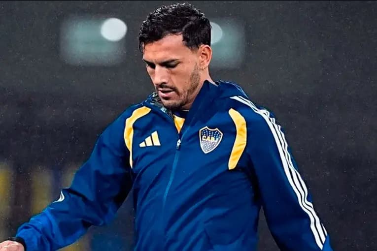 Paredes sufrió un desgarro y Boca lo perdería por cuatro partidos: apunta a volver ante River - imagen de origen