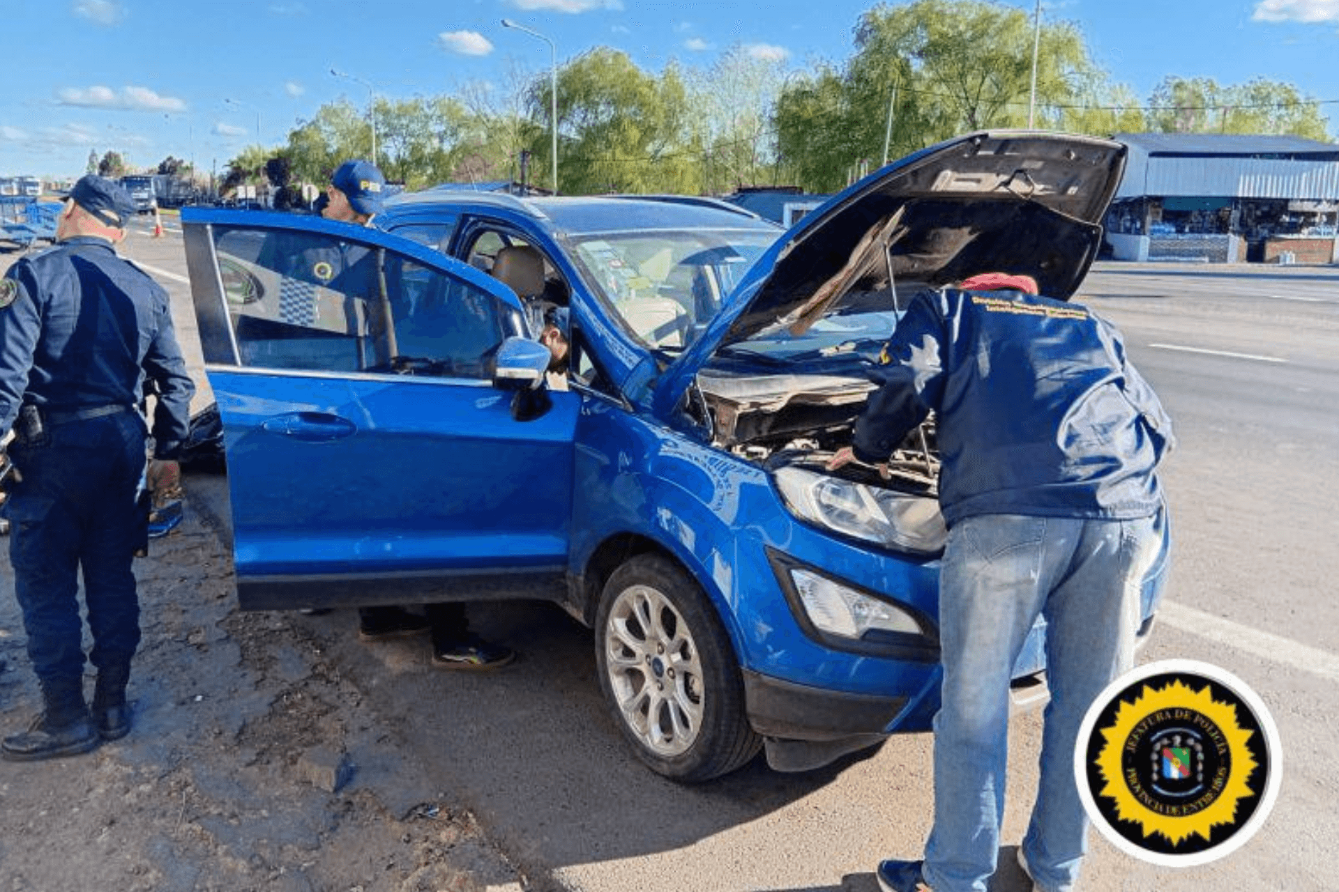 Secuestraron más de un kilo de cocaína en el puesto de control vial Brazo Largo - Cadena Entrerriana 96.5MHz LRS 798 - imagen de origen