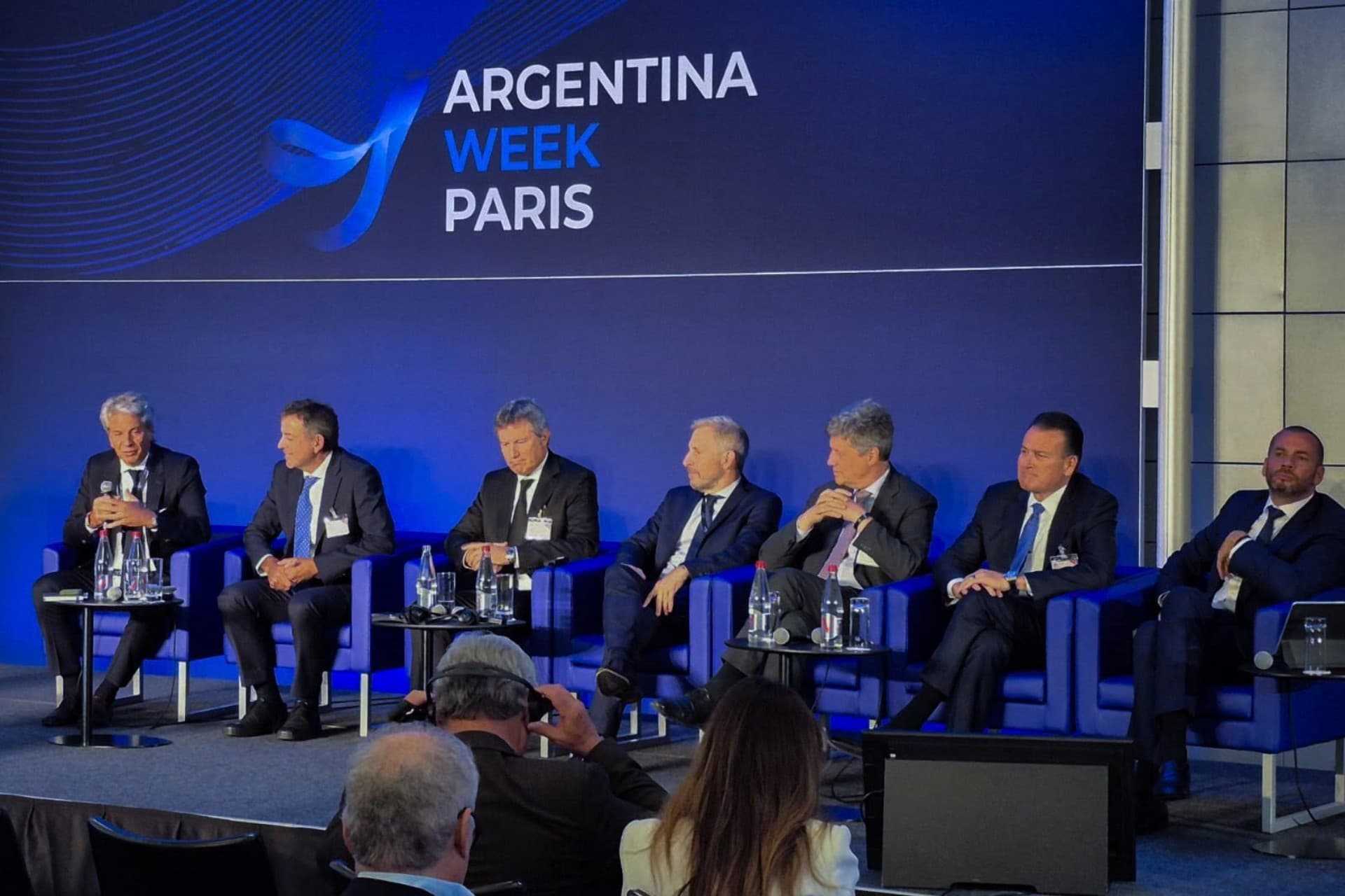 Frigerio destacó en París el potencial de Entre Ríos para atraer inversiones - imagen del Gobierno de Entre Rios