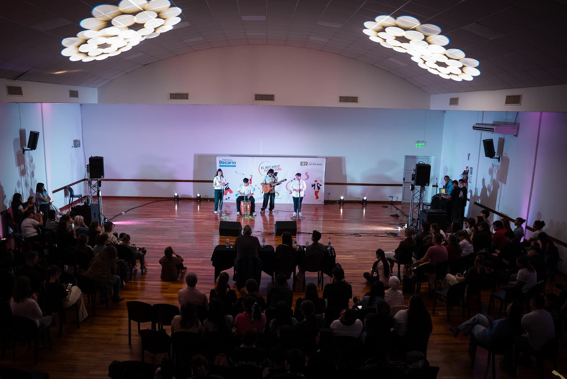 Villaguay mostró todo su talento en el Becario en Escena - imagen del Gobierno de Entre Rios
