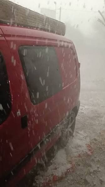 Temporal en Paraná: cayó granizo, rigen alertas meteorológicas y se espera un marcado descenso térmico - Cadena Entrerriana 96.5MHz LRS 798 - imagen de origen