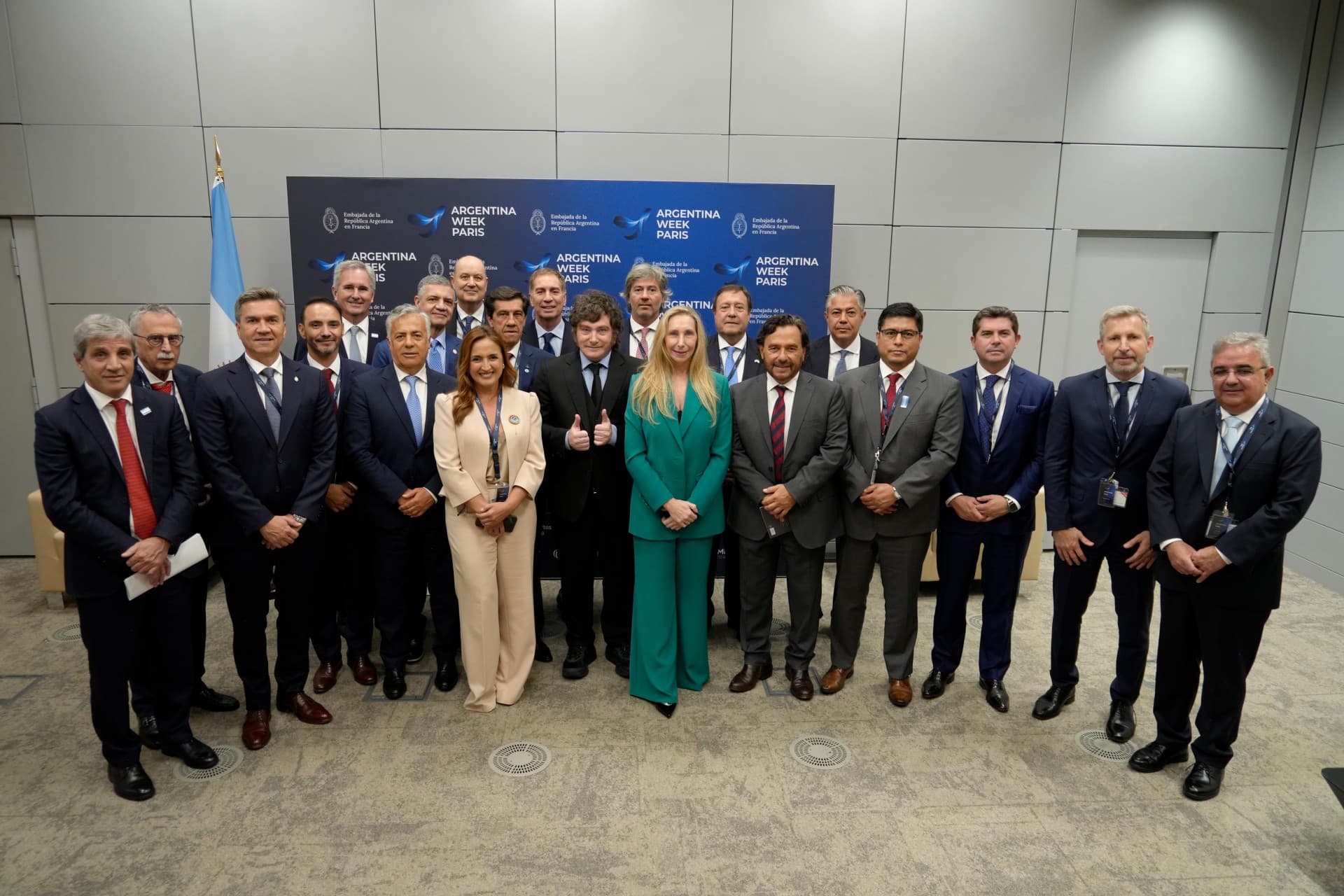 Frigerio busca en París inversiones para ampliar la producción y generar empleo en Entre Ríos - imagen del Gobierno de Entre Rios