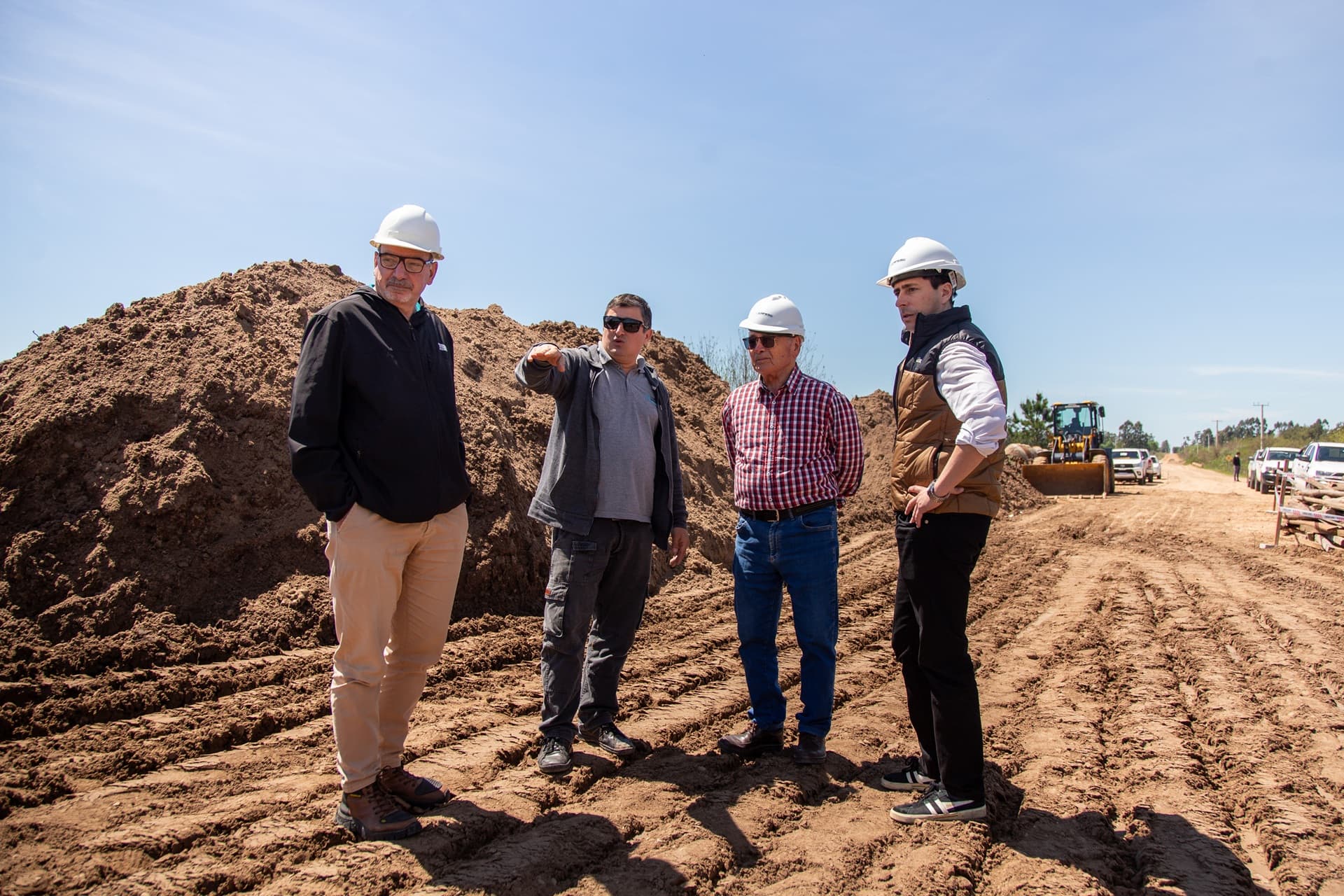 Avanzan las obras de infraestructura vial y escolar en el departamento Federación ejecutadas a través de Cafesg - imagen del Gobierno de Entre Rios