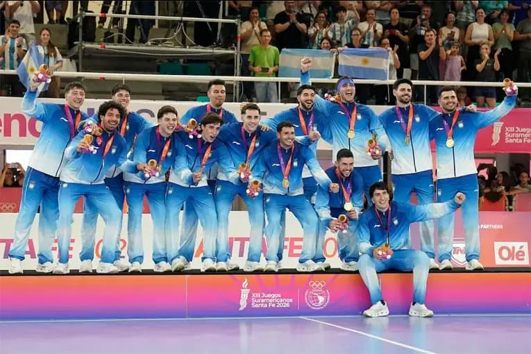 Gladiadores de oro: Argentina se consagró y sacó pasaje a los Panamericanos de Lima 2027 - imagen de origen