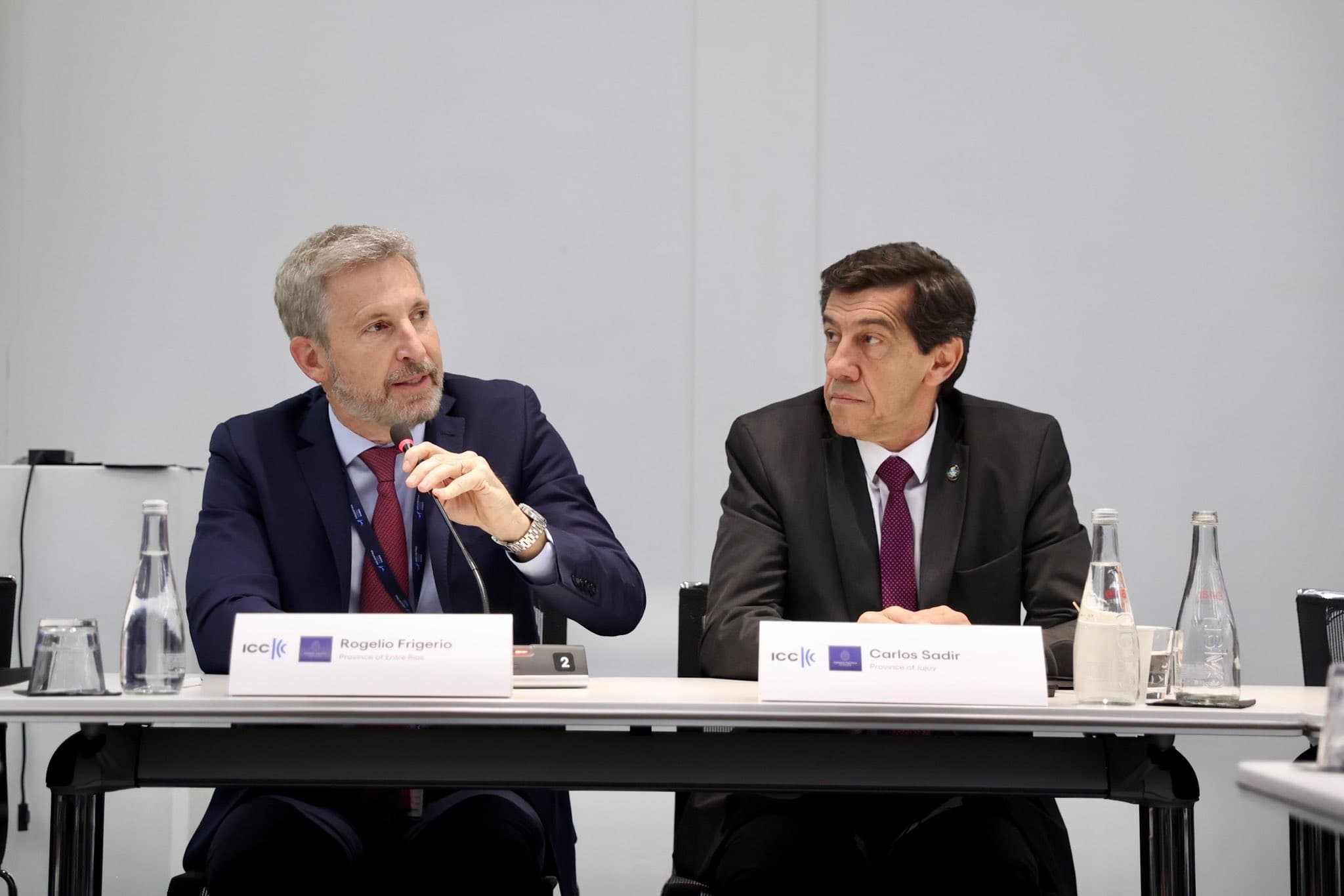 Frigerio destacó en París las oportunidades de Entre Ríos para crecer y exportar al mundo - imagen del Gobierno de Entre Rios