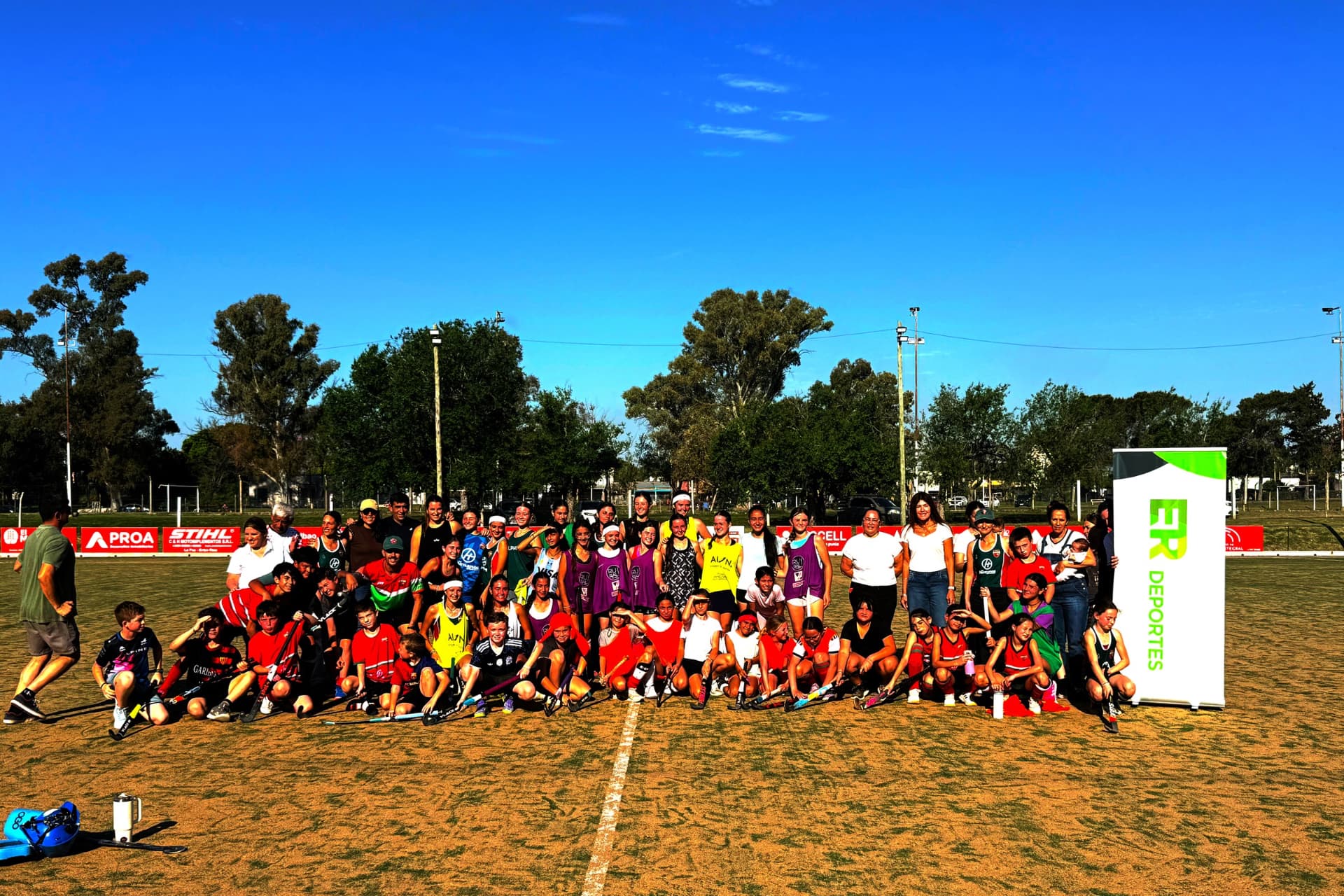 Aprender Haciendo llevó experiencias de alto rendimiento y formación deportiva a La Paz - imagen del Gobierno de Entre Rios