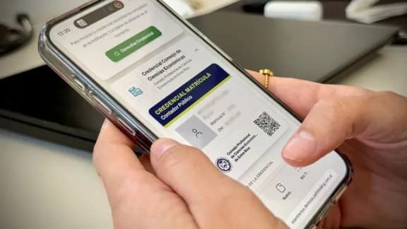 Los profesionales de Ciencias Económicas ya pueden acreditar su matrícula desde el celular - imagen de origen