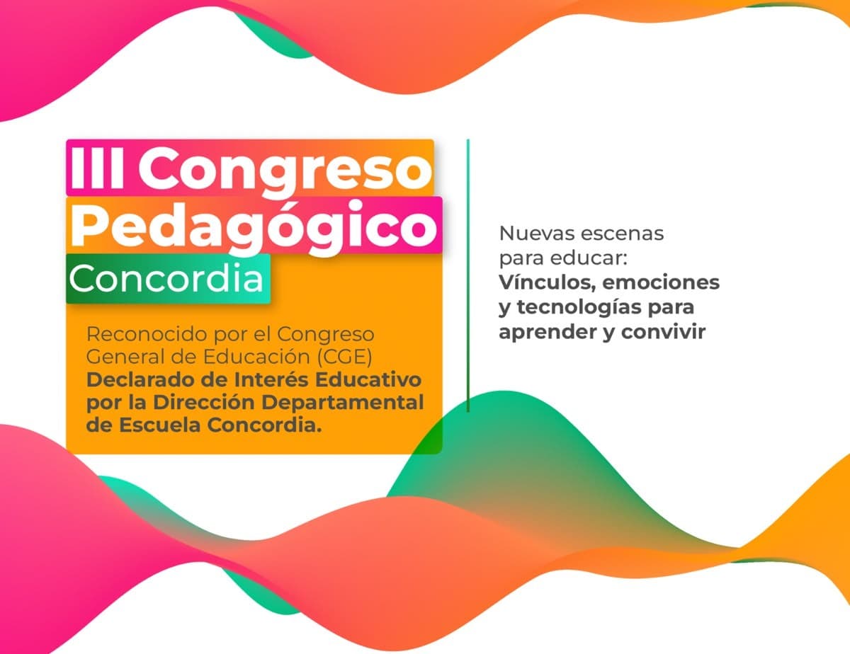 El III Congreso Pedagógico Concordia camba de sede - Cadena Entrerriana 96.5MHz LRS 798 - imagen de origen