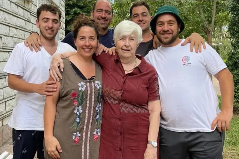 Familia ganadera de Entre Ríos.