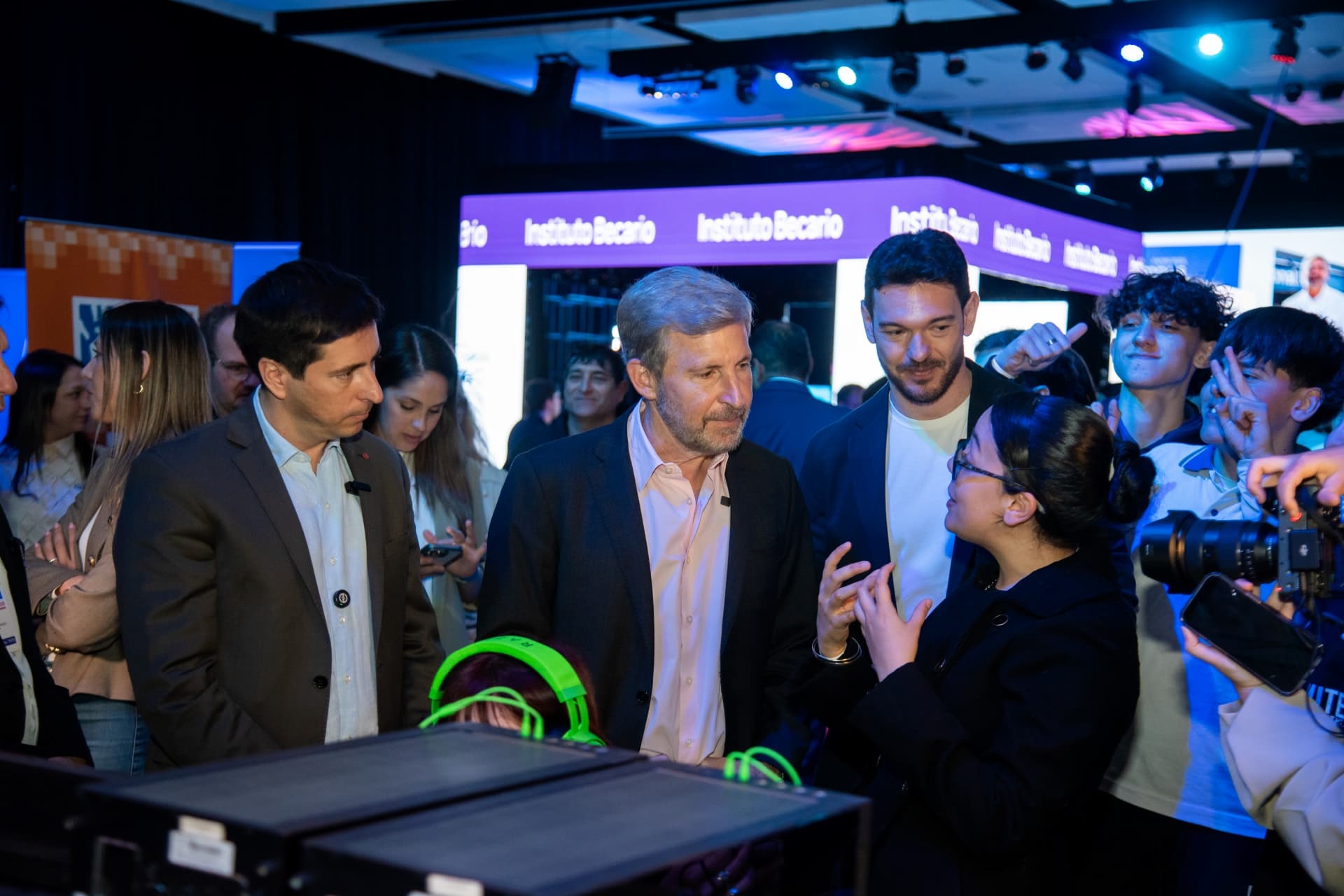 Frigerio visitó Campus Party y destacó la formación en inteligencia artificial como política pública de futuro - imagen del Gobierno de Entre Rios