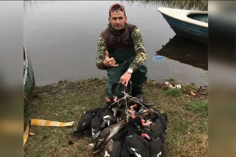 Habló el influencer denunciado por matar aves protegidas: “Cazo para comer” - imagen de origen