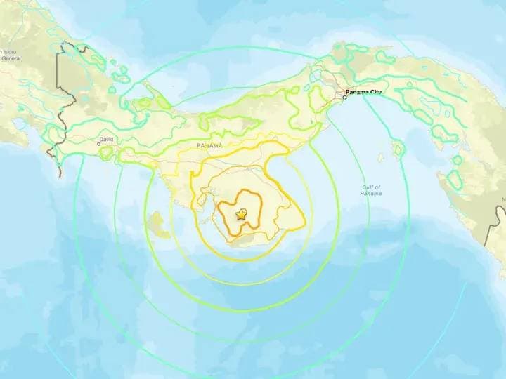 Un potente sismo sacudió Panamá y activó alertas por tsunami en el Pacífico - imagen de origen