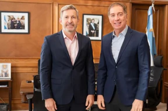 Frigerio fue el gobernador que más veces visitó la Casa Rosada en lo que va del año - imagen de origen