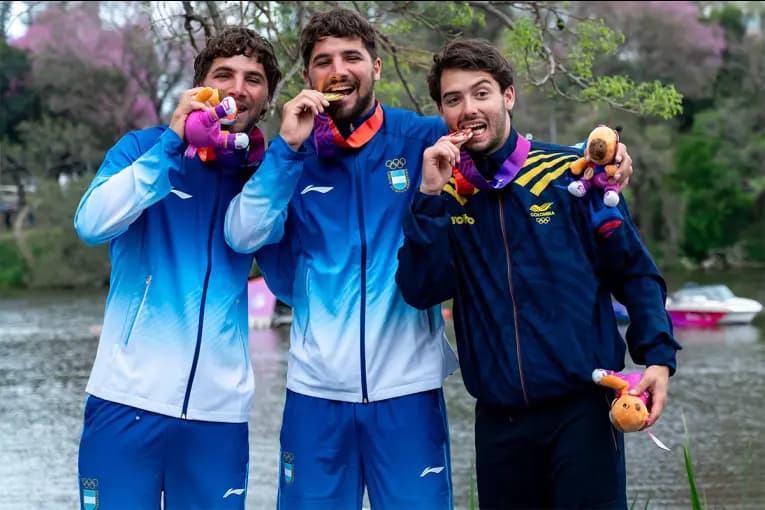 Argentina llegó a 174 medallas y se mantiene segunda en los Juegos Suramericanos - imagen de origen