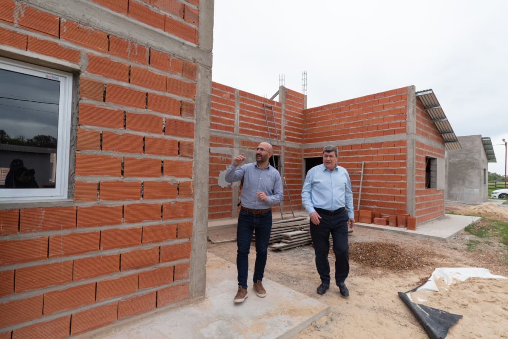 El gobierno provincial construye 10 viviendas en Santa Anita - imagen del Gobierno de Entre Rios